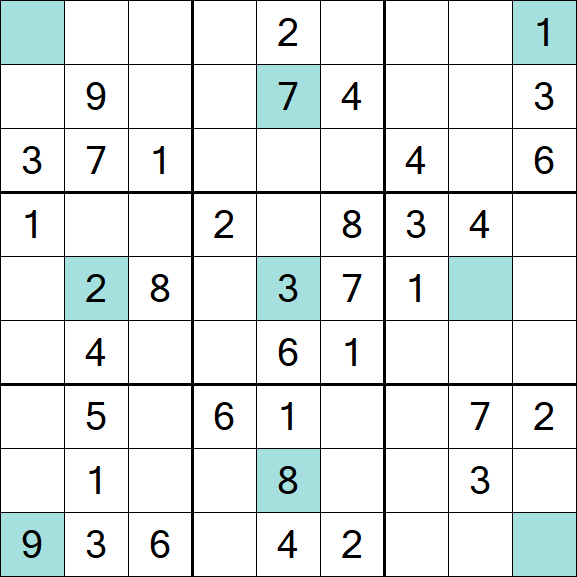 Girandola Sudoku - Médio