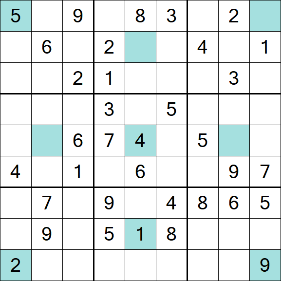 Girandola Sudoku - Médio