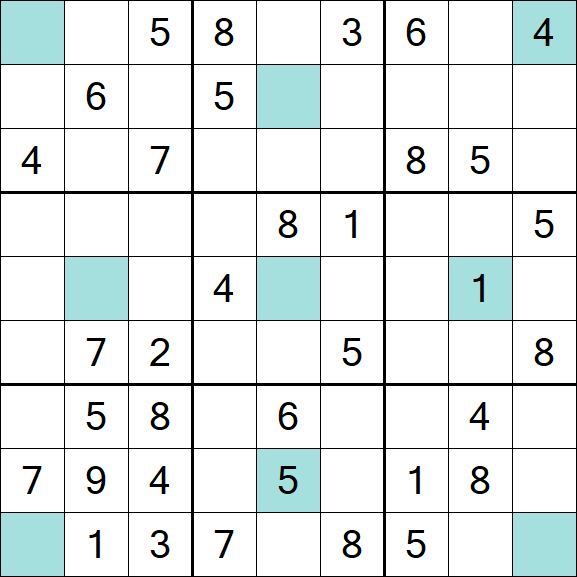 Girandola Sudoku - Médio