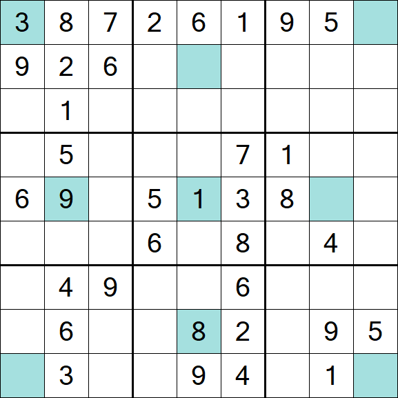 Girandola Sudoku - Médio