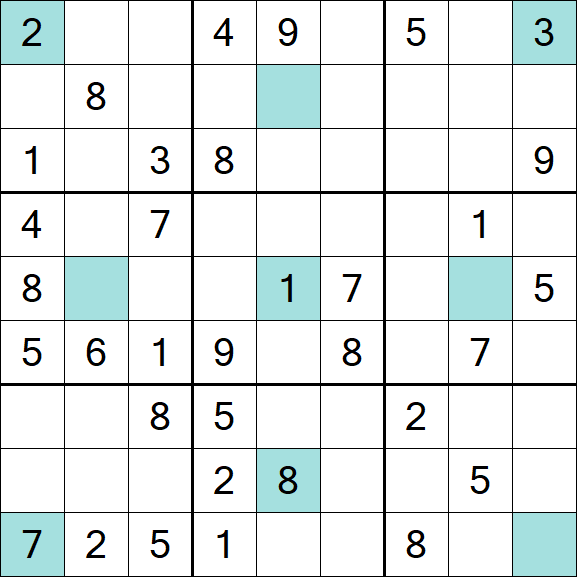 Girandola Sudoku - Médio