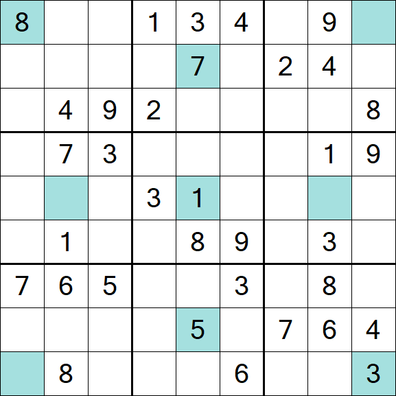 Girandola Sudoku - Médio