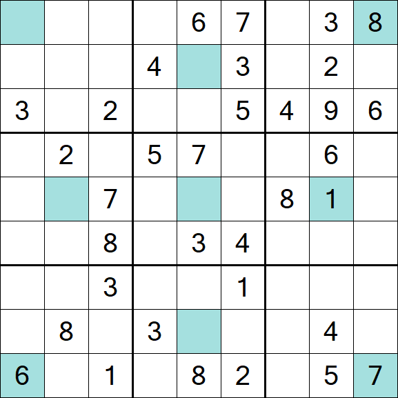 Girandola Sudoku - Medium
