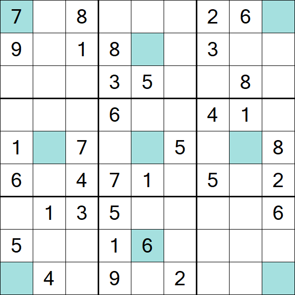 Girandola Sudoku - Médio