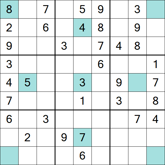 Girandola Sudoku - Médio