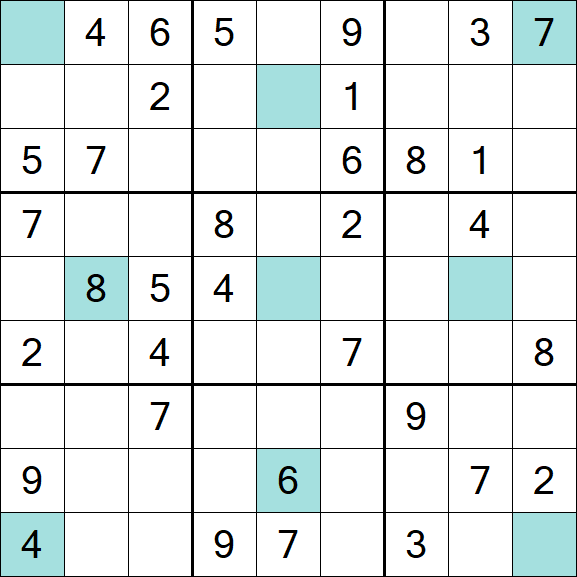 Girandola Sudoku - Médio
