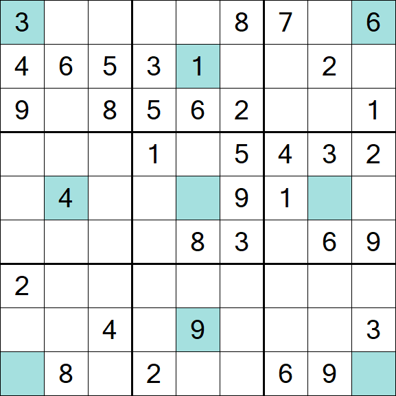 Girandola Sudoku - Medium