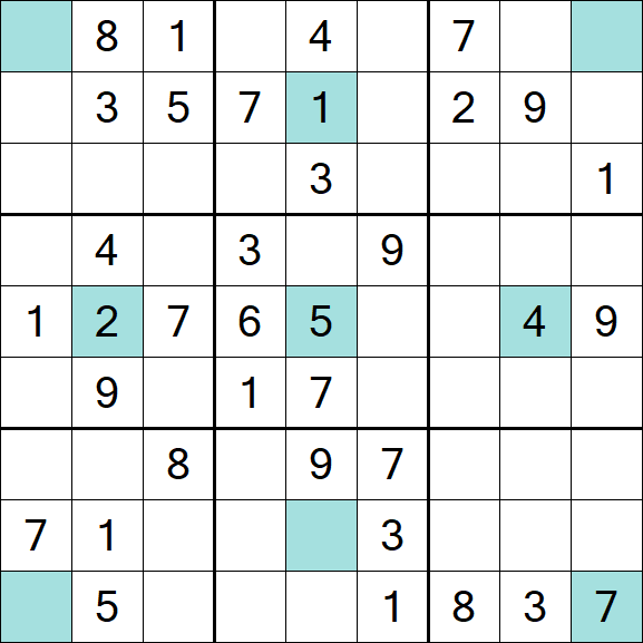 Girandola Sudoku - Médio