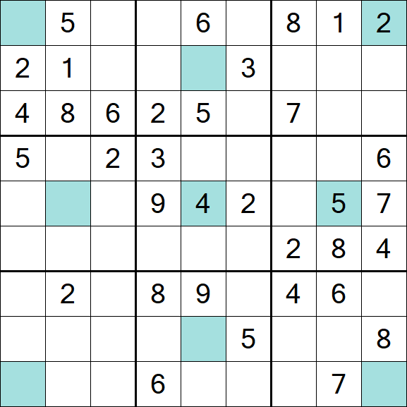 Girandola Sudoku - Médio