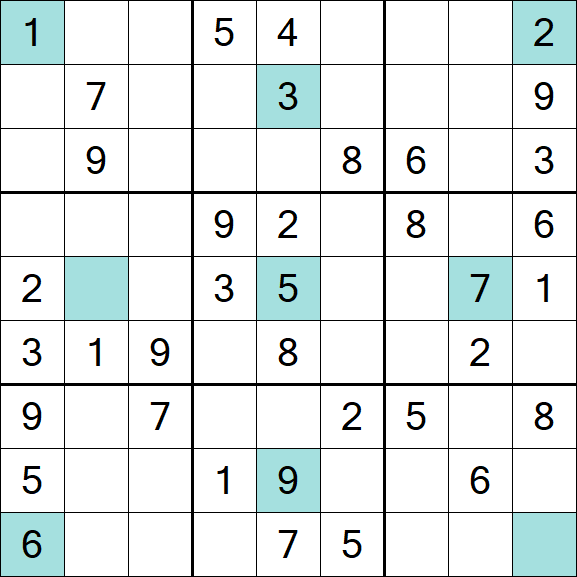 Girandola Sudoku - Médio