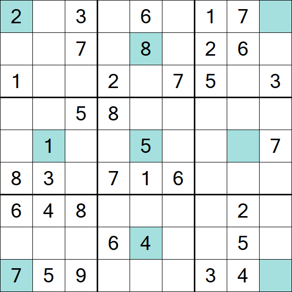 Girandola Sudoku - Médio