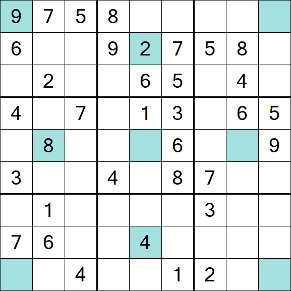 Girandola Sudoku - Medium