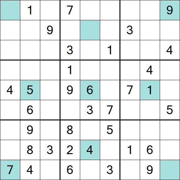 Girandola Sudoku - Médio