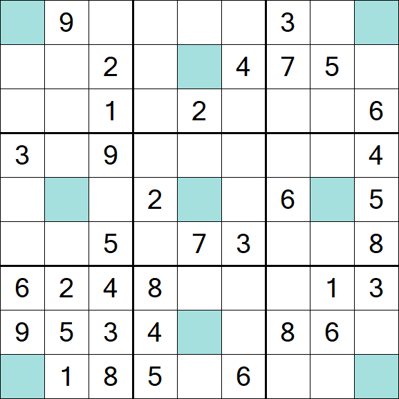 Girandola Sudoku - Medio