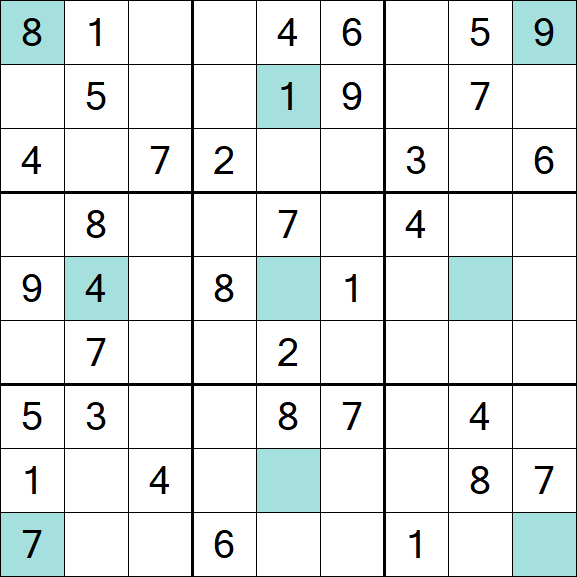 Girandola Sudoku - Medio