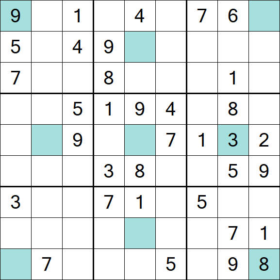 Girandola Sudoku - Medio