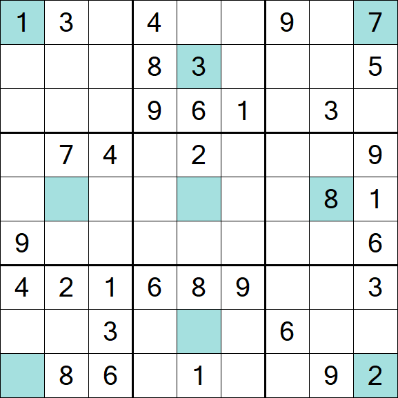 Girandola Sudoku - Medio