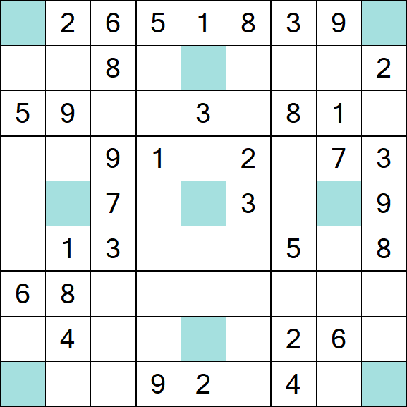 Girandola Sudoku - Medio