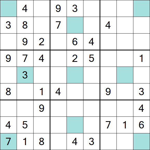 Girandola Sudoku - Medium