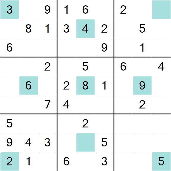 Girandola Sudoku - Medio