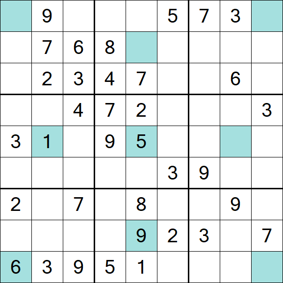 Girandola Sudoku - Medio