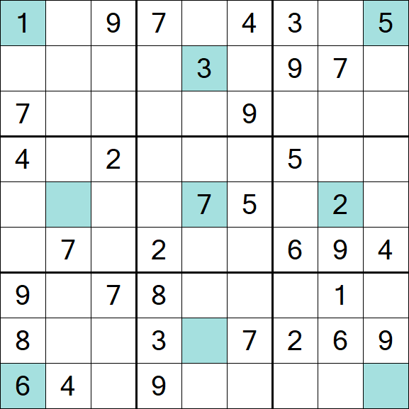 Girandola Sudoku - Medium