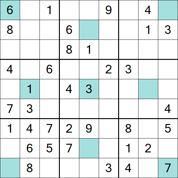 Girandola Sudoku - Médio