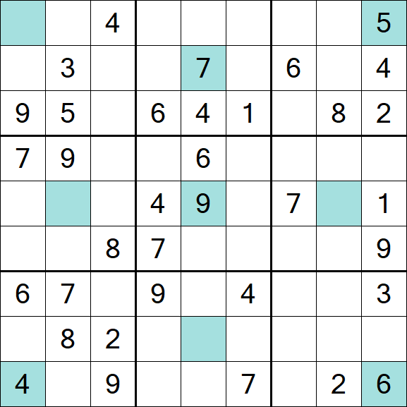 Girandola Sudoku - Médio