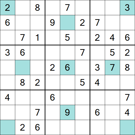 Girandola Sudoku - Médio