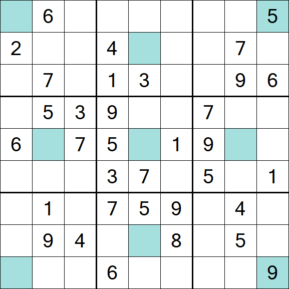 Girandola Sudoku - Médio