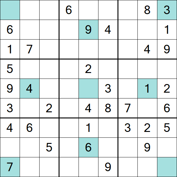 Girandola Sudoku - Médio