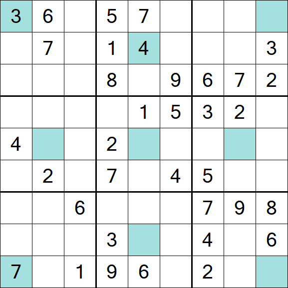 Girandola Sudoku - Médio