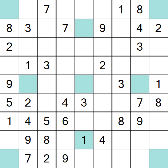 Girandola Sudoku - Médio