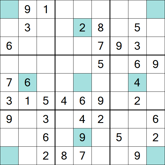 Girandola Sudoku - Médio