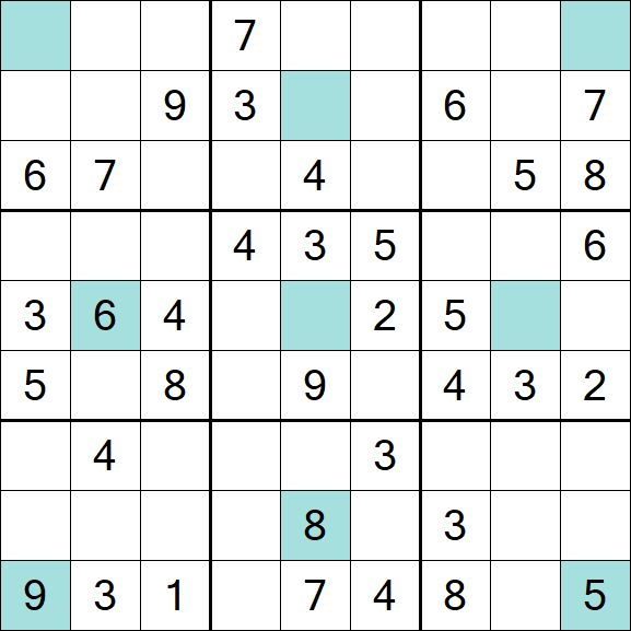 Girandola Sudoku - Médio