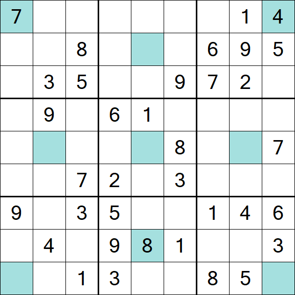 Girandola Sudoku - Médio