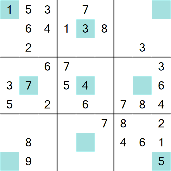 Girandola Sudoku - Médio