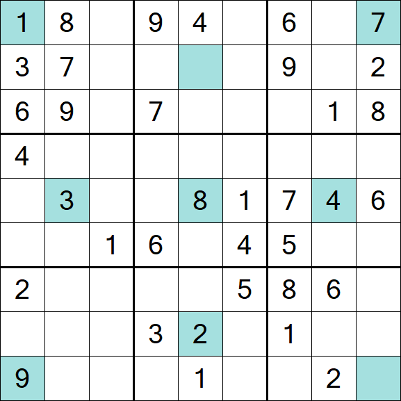 Girandola Sudoku - Médio