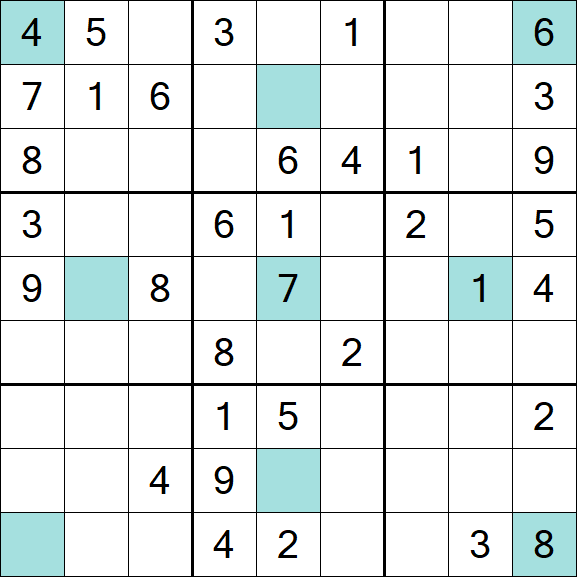 Girandola Sudoku - Médio