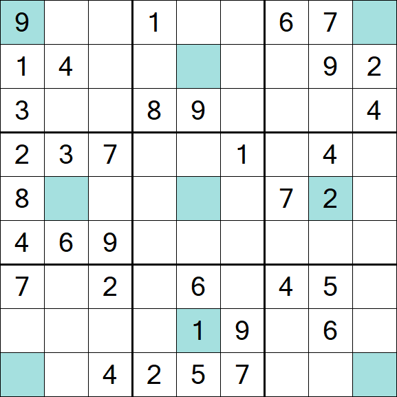 Girandola Sudoku - Médio