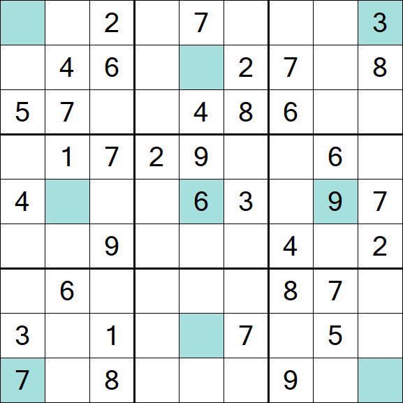 Girandola Sudoku - Médio