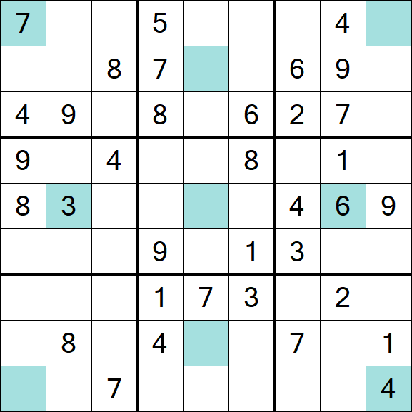 Girandola Sudoku - Médio