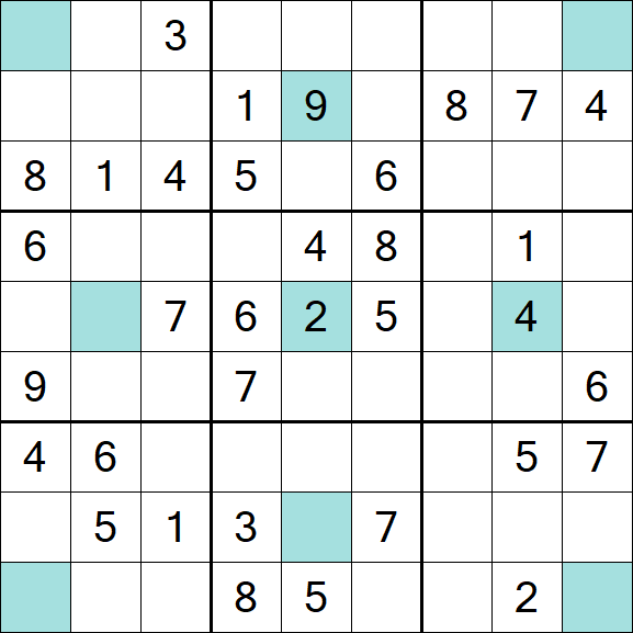 Girandola Sudoku - Médio