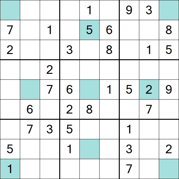 Girandola Sudoku - Médio
