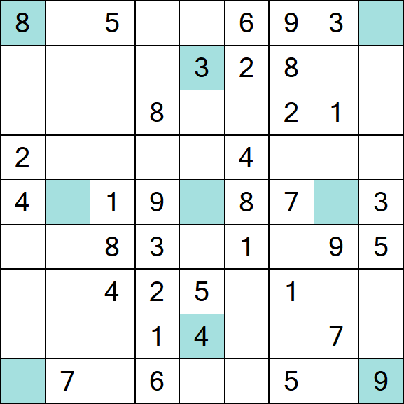 Girandola Sudoku - Médio