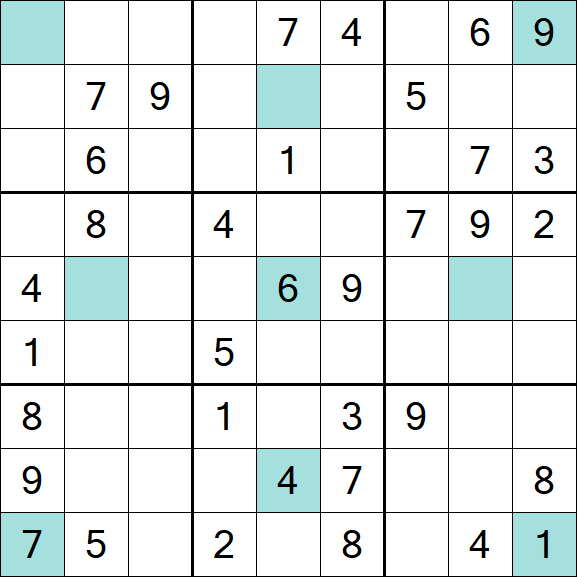 Girandola Sudoku - Médio