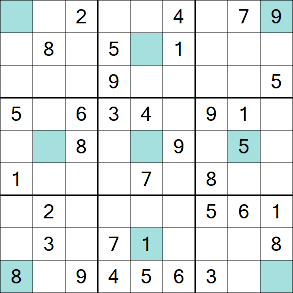 Girandola Sudoku - Médio