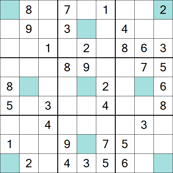 Girandola Sudoku - Médio