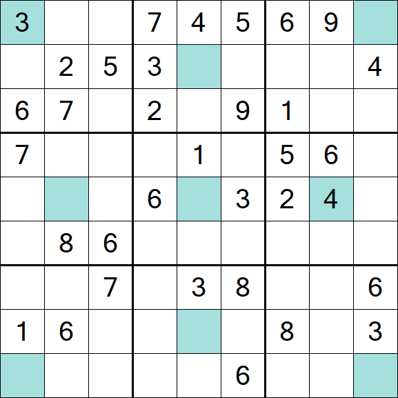 Girandola Sudoku - Médio