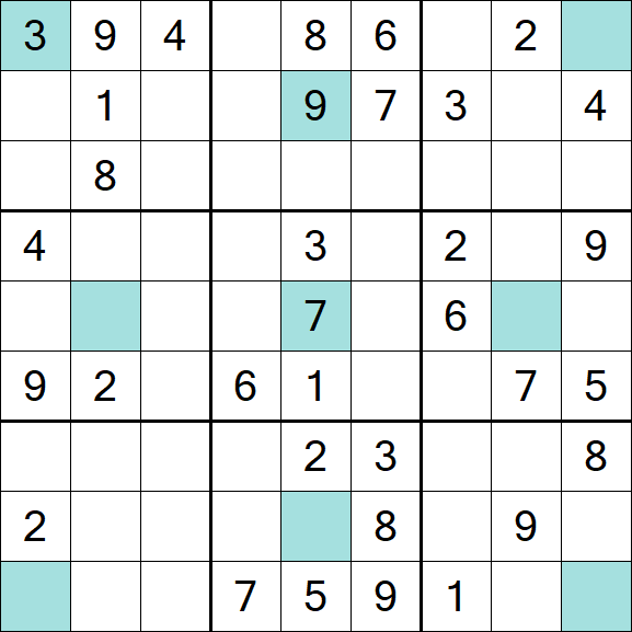 Girandola Sudoku - Médio